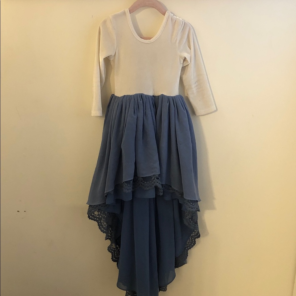 Pleiades Designs High Low Chiffon Dress